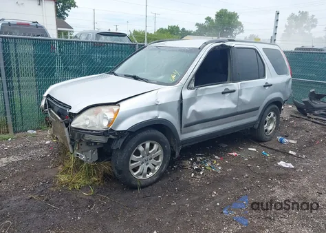 2006 Honda Cr-V Lx z USA, uszkodzony, nr VIN SHSRD68536U402936